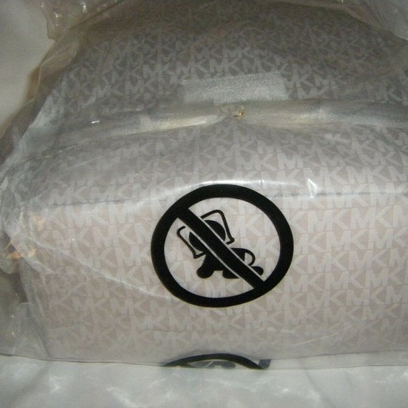 Michael-Kors Rhea Zip Medium Pink Leather Backpack NEW SEALED - Picture 11 of 13